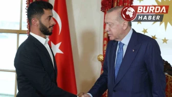 Cumhurbaşkanı Erdoğan, Oscar Ödüllü Yönetmen Basel Adra'yı Kabul Etti