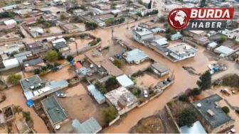 Mardin'de Sağanak Yağış Sonrası Mahalle Sular Altında Kaldı