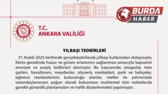 Başkentte Yılbaşında 19 Bin 242 Emniyet Personeli Görev Alacak