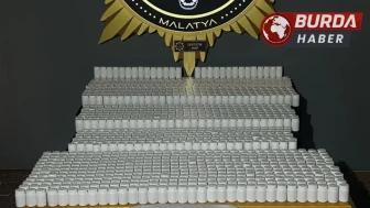 Malatya'da Uyuşturucu Operasyonunda 75 Bin Sentetik Ecza Ele Geçirildi