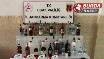 Uşak'ta Yılbaşı Öncesi Kaçak Alkol Operasyonu