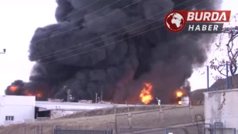 Kırıkkale'deki Kimya Fabrikasında Yangın