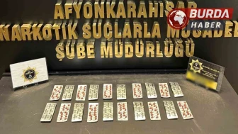 Afyonkarahisar'da Uyuşturucu Operasyonu: 280 Hap Ele Geçirildi