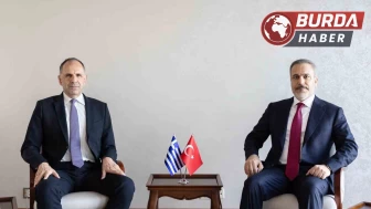 Fidan, Yunanistan Dışişleri Bakanı Gerapetritis ile bir araya geldi.