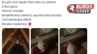 Bungalovda gizli kamera skandalı: Tüm eşyalar polis incelemesinde