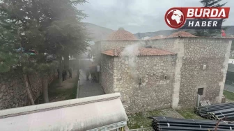 Tokat’taki 8 asırlık camide çıkan yangın büyümeden söndürüldü.