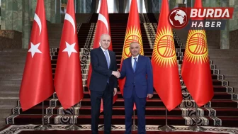 Numan Kurtulmuş, Kırgızistan Parlamento Başkanı Uulu ile görüştü.