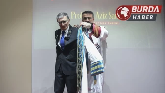 Nobel Ödüllü Prof. Dr. Aziz Sancar’a fahri doktora unvanı verildi.