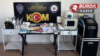 Adana’da kaçak klinik operasyonu: 1 gözaltı