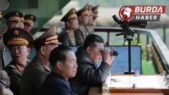 Kim, tatbikatı denetledi: "Artık birkaç cepheden sorumluyuz"
