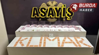 Kumar oynarken suçüstü yakalanan şahıs ’şimdi geldim’ dedi.