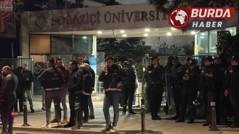 Boğaziçi Üniversitesi’nde göstericiler polise saldırdı:13 polis yaralı