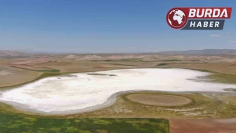 İklim değişikliği Van’daki Tuz Gölü’nü kurumasına sebep oldu.