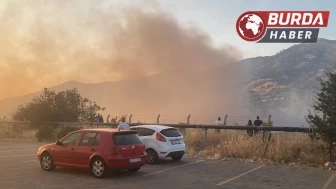 Kentin zirve noktasından yükselen dumanlar paniğe sebep oldu.