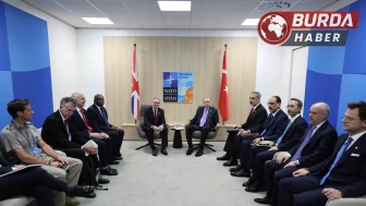 Cumhurbaşkanı Erdoğan, İngiltere Başbakanı'nı kabul etti.