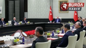Milli Güvenlik Kurulu, 6 maddelik bildiri yayımladı.