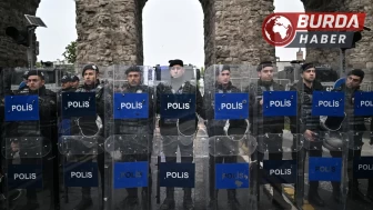 Saraçhane’de polis ekiplerine yabancı madde atan kişilere müdahale!