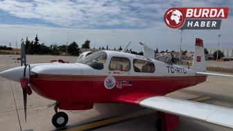 Bayburt’ta özel bir jet henüz belirlenemeyen bir nedenle düştü.