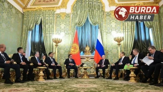 Putin, Kırgızistan Cumhurbaşkanı Sadr Caparov ile görüştü.