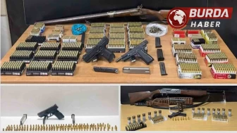 Muğla’da ruhsatsız silah operasyonu: 2 bin 264 mermi ele geçirildi