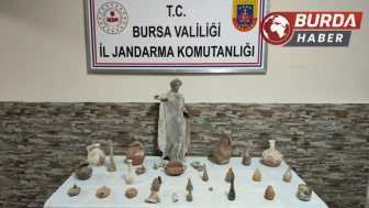 Tarihi eser operasyonu: Roma ve Bizans objeleri ele geçirildi