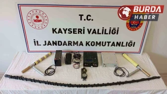 Yeşilhisar'da Define Arayan 5 Kişi Suçüstü Yakalandı