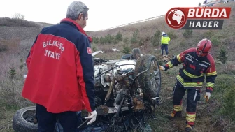 Susurluk'ta Otomobil Şarampole Yuvarlandı: 1 Kişi Hayatını Kaybetti