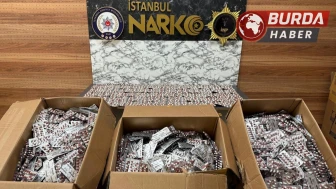 Güngören'de Depoda Yapılan Baskında 84 Bin Sentetik Hap Ele Geçirildi