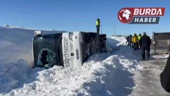 Diyarbakır Bağlar'da Yolcu Otobüsü Devrildi: 6 Yaralı