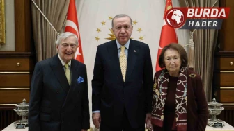 Cumhurbaşkanı Erdoğan, Rahmi Koç ve Semahat Arsel'i Ağırladı