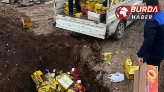 Ele Geçirilen 465 Kg Sağlıksız Ürün Toprağa Gömülerek İmha Edildi