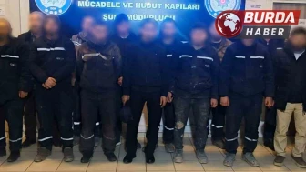 Bursa'da Göçmen Kaçakçılığı Operasyonu: 13 Kaçak Göçmen Yakalandı