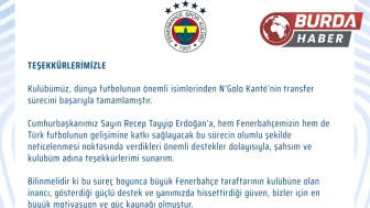 Sadettin Saran’dan Cumhurbaşkanı Erdoğan’a Teşekkür