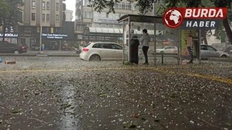 Ankara’da şiddetli yağmur ve dolu etkili oldu