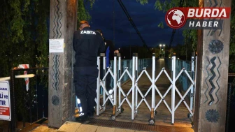 Kızılırmak'ta sallanan köprü yaya geçişlerine kapatıldı