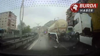 D-100’deki korkunç kazanın kamera görüntüleri