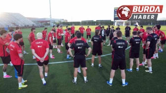 A Milli Futbol Takımı, son çalışmasını yaptı