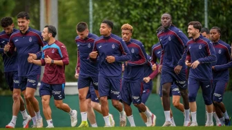 Trabzonspor'da Galatasaray karşılaşması öncesinde moral veren bir durum yaşandı