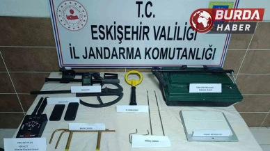 Eskişehir'de Kaçak Kazı Operasyonunda 5 Şüpheli Yakalandı