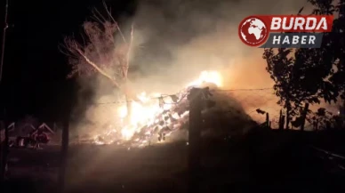 Samanlıkta kundaklama şüphesi jandarmayı harekete geçirdi.