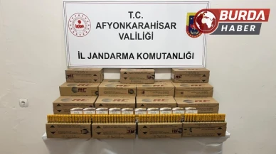 Afyonkarahisar’da 10 bin adet kaçak av tüfeği mermisi ele geçirildi