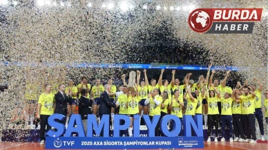 2025 Kadınlar AXA Sigorta Şampiyonlar Kupası şampiyonu Fenerbahçe!