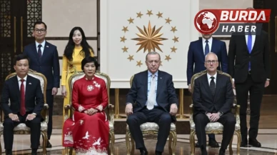 Beş Ülkenin Büyükelçileri, Cumhurbaşkanı Erdoğan'a Güven Mektubu Sundu