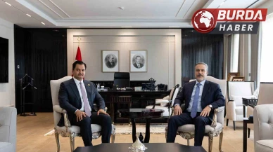 Bakan Fidan, Libya Ordusu Genel Komutan Yardımcısını Kabul Etti