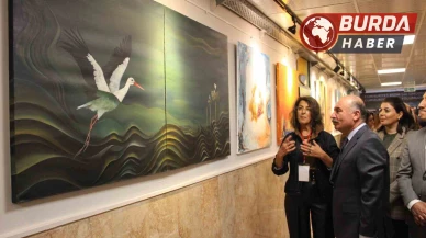 Çorum'da Şehit Öğretmenler Anısına Resim Sergisi Açıldı