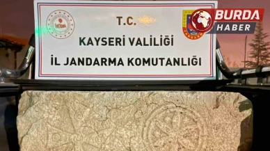 Kayseri'de Evde Yapılan Aramada VI. Yüzyıla Ait Kapı Sovesi Bulundu