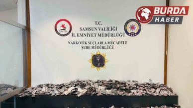 Samsun'da Operasyonda 49 Bin 362 Adet Uyuşturucu Hap Ele Geçirildi