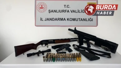 Şanlıurfa'da Silah Kaçakçılığı Operasyonunda 4 Şüpheli Gözaltında
