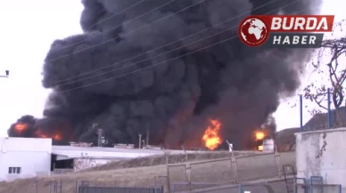 Kırıkkale'deki Kimya Fabrikasında Yangın