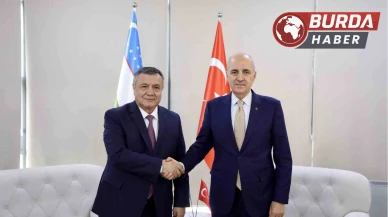Numan Kurtulmuş, Özbekistan Ali Meclisi Başkanı İsmailov'la Görüştü